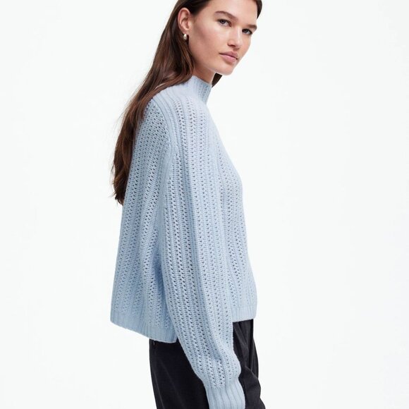 MADEWELL MOCKNECK SWEATER SIZE L NWT - Picture 3 of 7